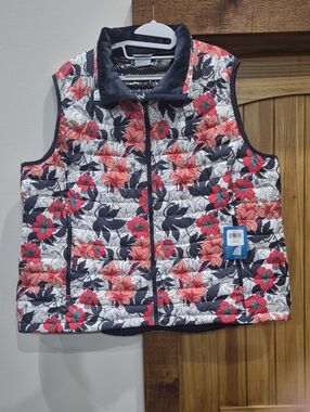 NWT Women's Columbia Omni Heat Puffer Vest Size 3X Gorpcore Outdoor
